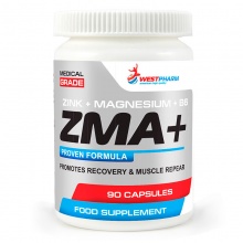 Тестобустер WestPharm ZMA+ 500 мг 90 капсул
