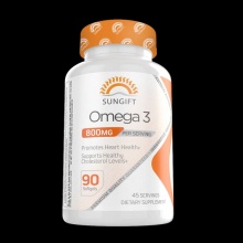 Антиоксидант Sungift Nutrition Omega 3 800 мг 180 капсул
